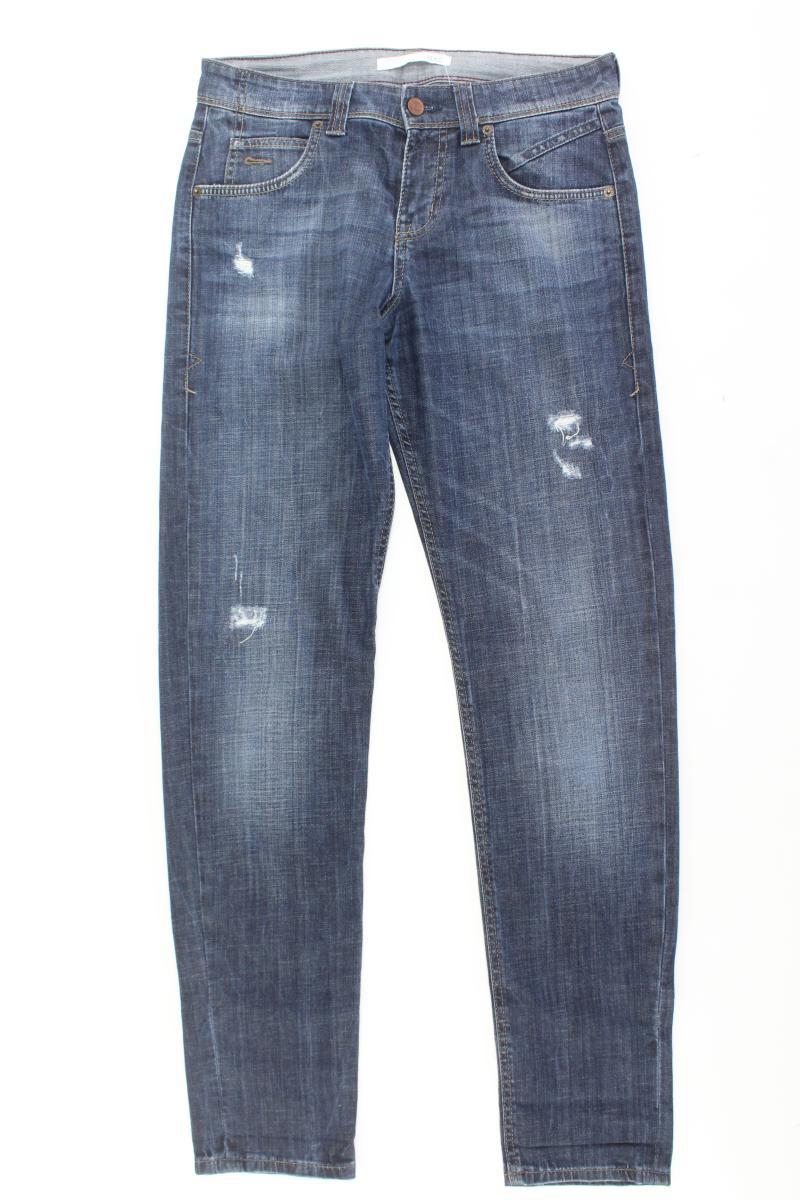 MAC Skinny Jeans Gr. 36/L30 Modell Sexy Boyfriend blau aus Baumwolle
