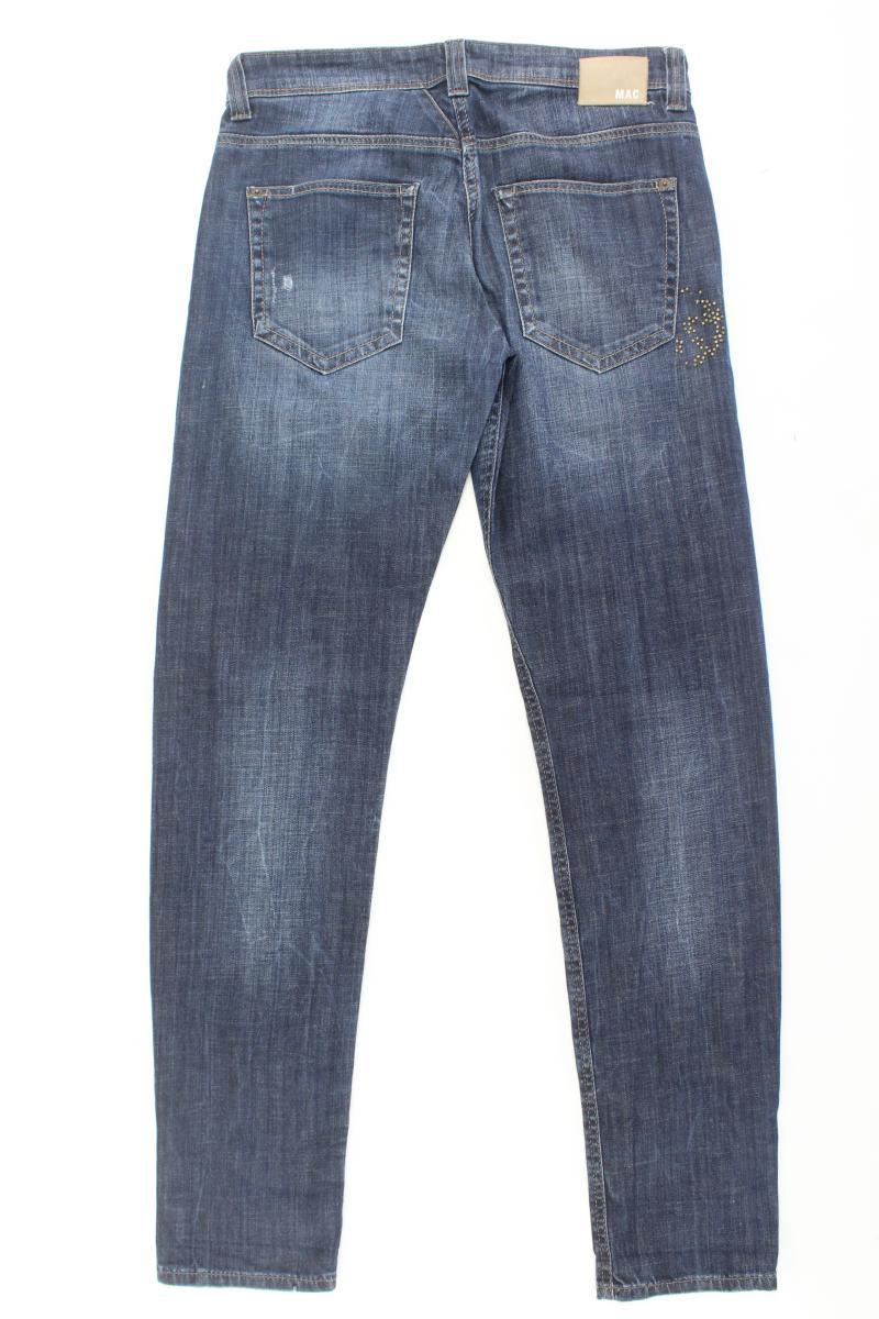 MAC Skinny Jeans Gr. 36/L30 Modell Sexy Boyfriend blau aus Baumwolle