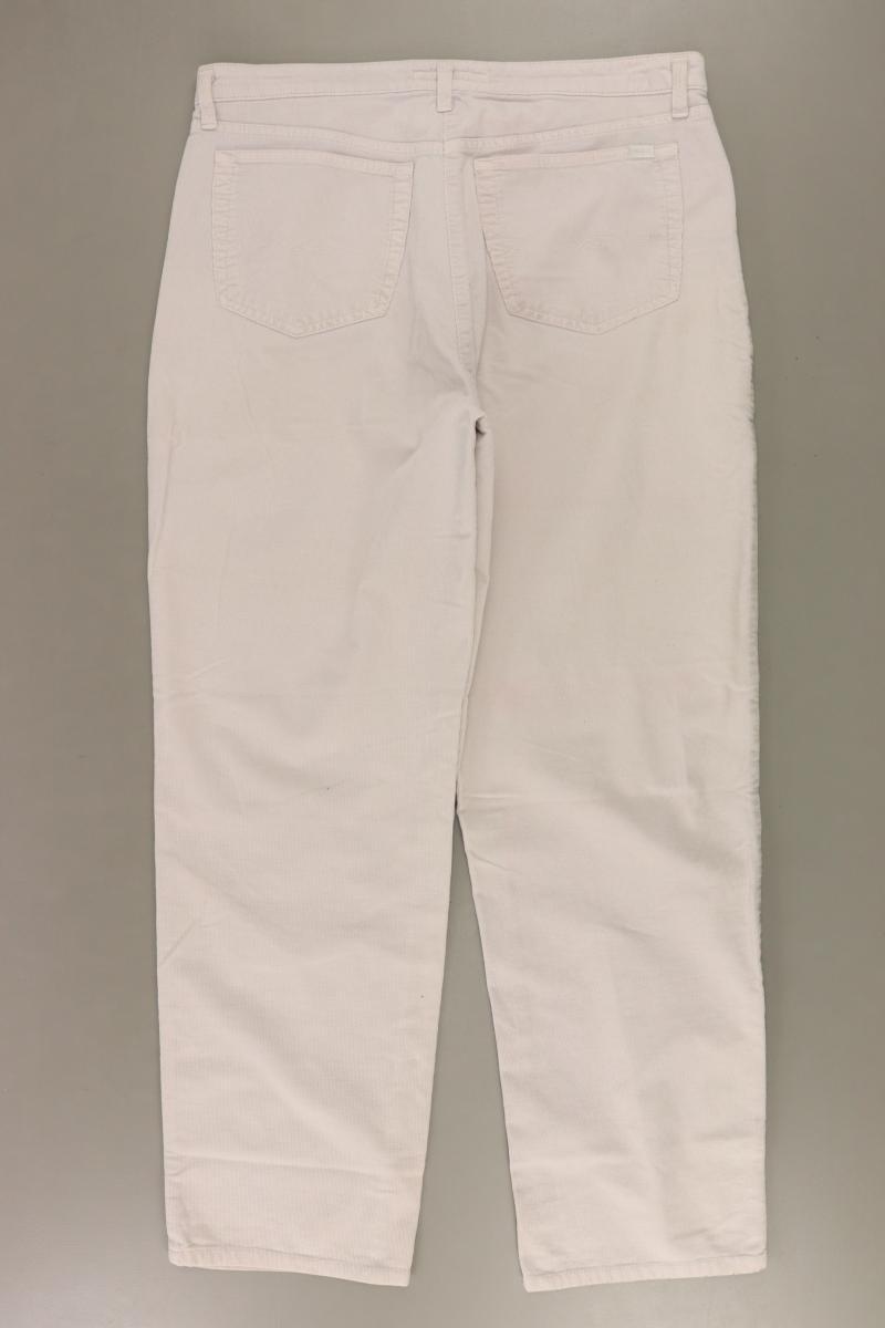 MAC Straight Jeans Gr. 44 creme aus Baumwolle