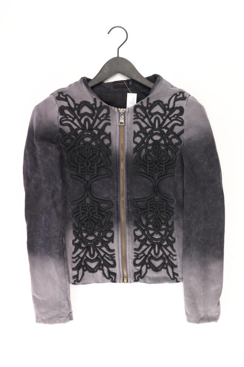 Liebeskind Berlin Cardigan Gr. 36 Langarm grau aus Baumwolle