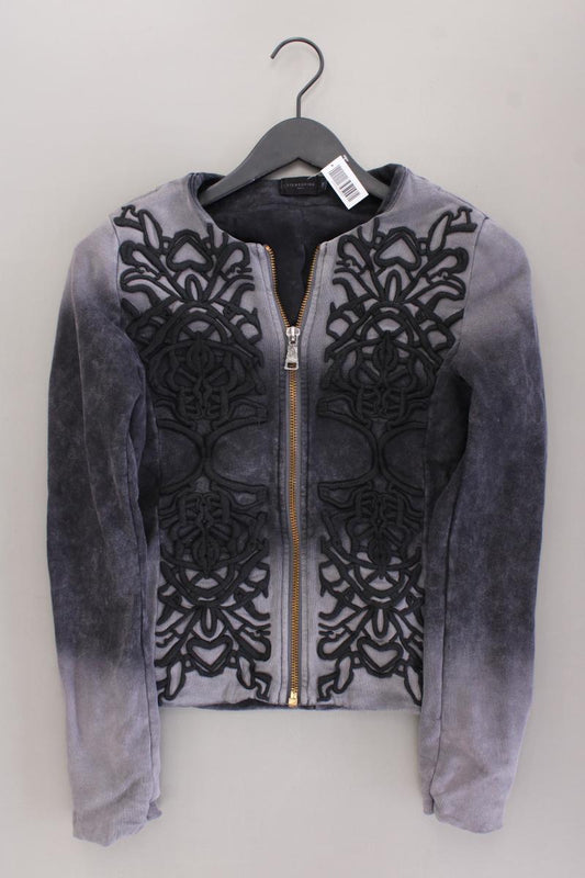 Liebeskind Berlin Classic Cardigan Gr. 36 Langarm grau aus Baumwolle
