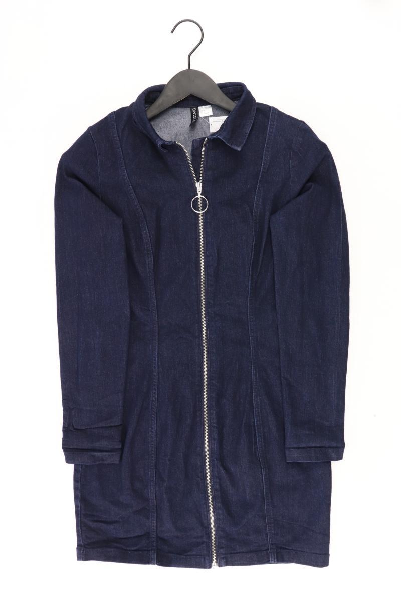 H&M Jeanskleid Gr. 40 Langarm blau aus Baumwolle