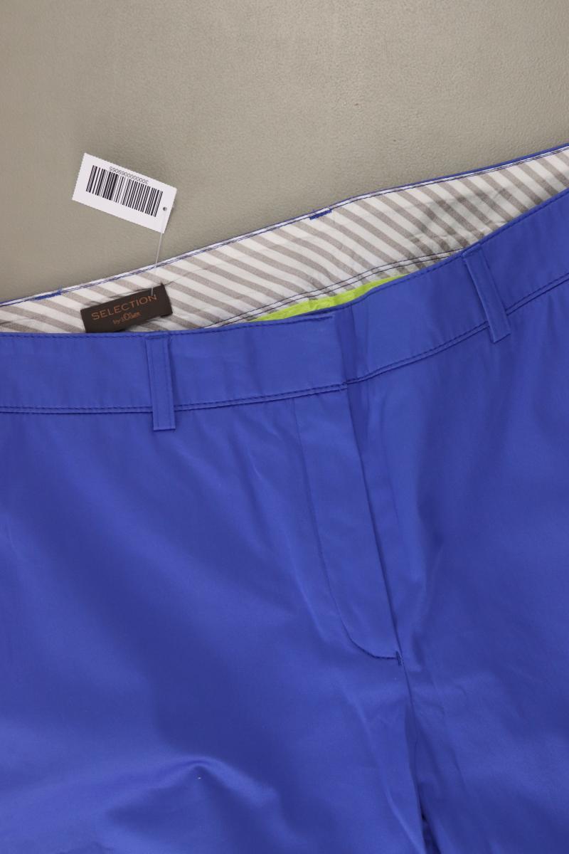 Selection by s.Oliver Stoffhose Gr. 42 blau aus Baumwolle