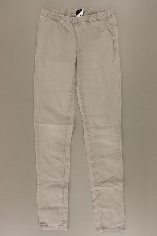 Pieces Jeggings Gr. S creme aus Baumwolle