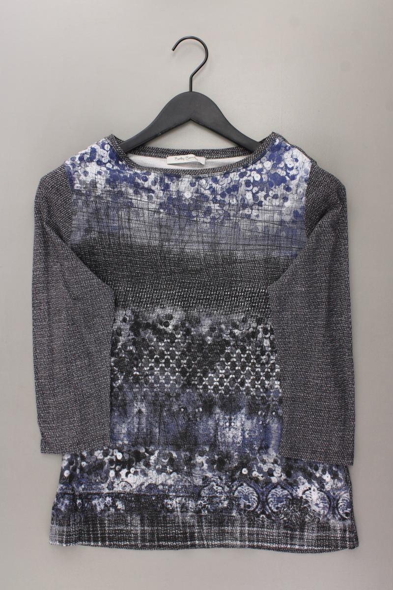 Betty Barclay Shirt Gr. 40 3/4 Ärmel grau aus Baumwolle