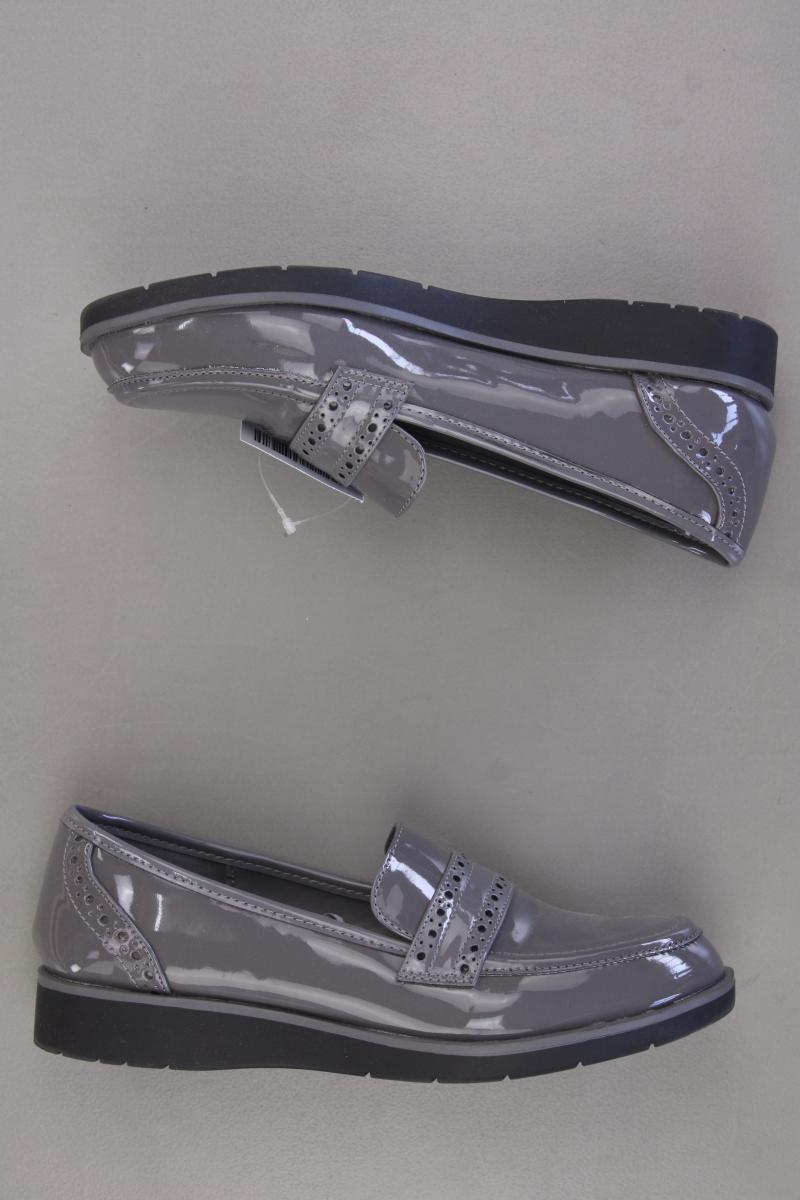 next Loafers Gr. 36 neuwertig grau
