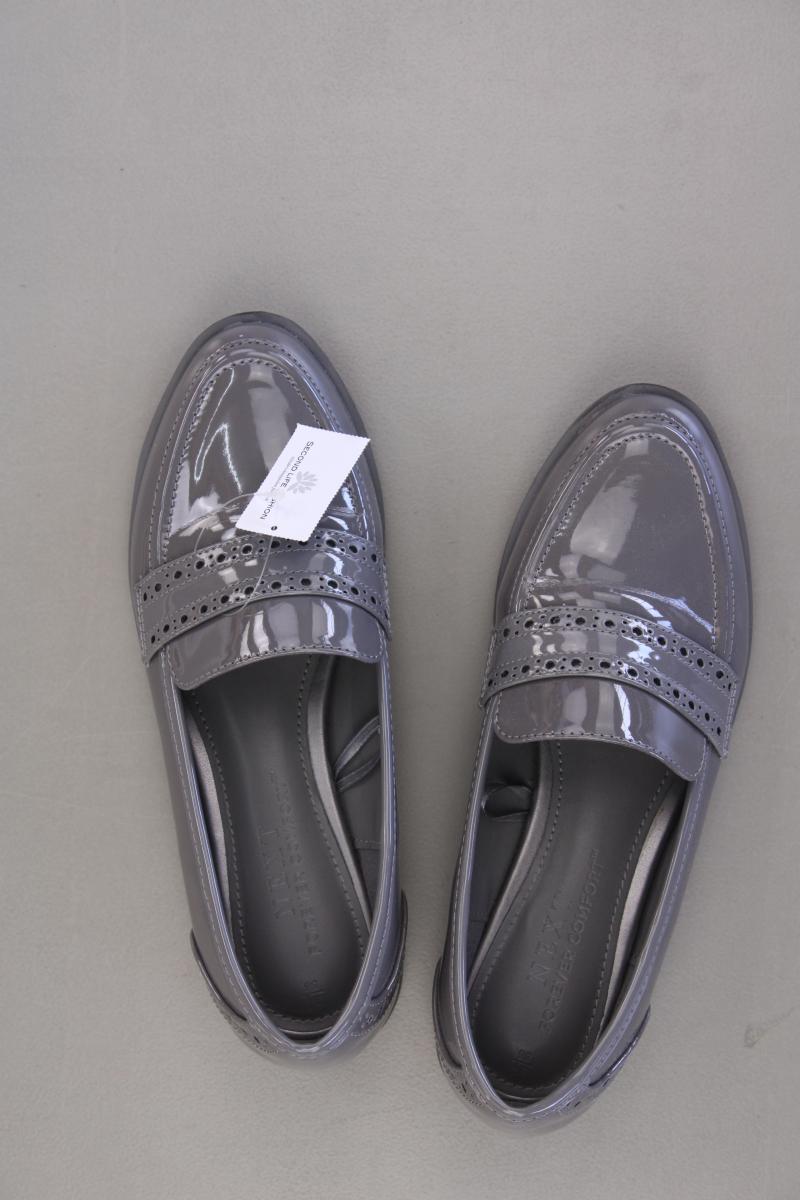 next Loafers Gr. 36 neuwertig grau