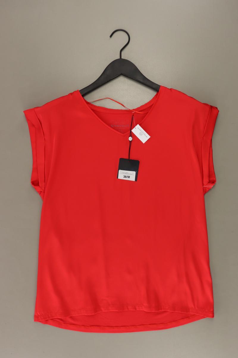 Manguun Kurzarmbluse Gr. 38 neu mit Etikett rot aus Polyester