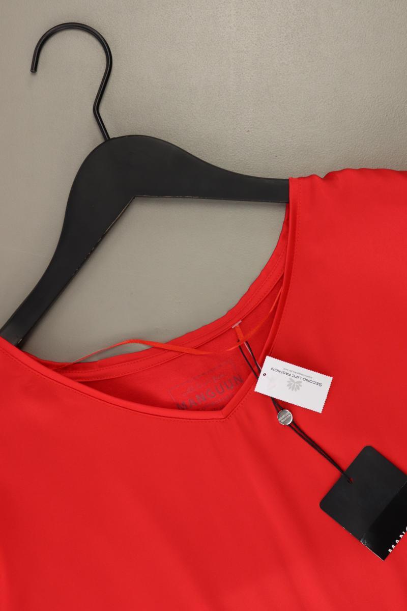 Manguun Kurzarmbluse Gr. 38 neu mit Etikett rot aus Polyester