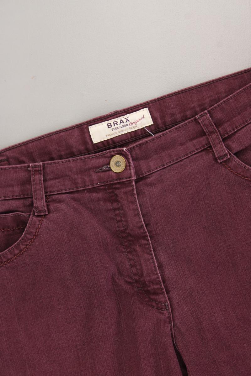 Brax Straight Jeans Gr. 46 rot