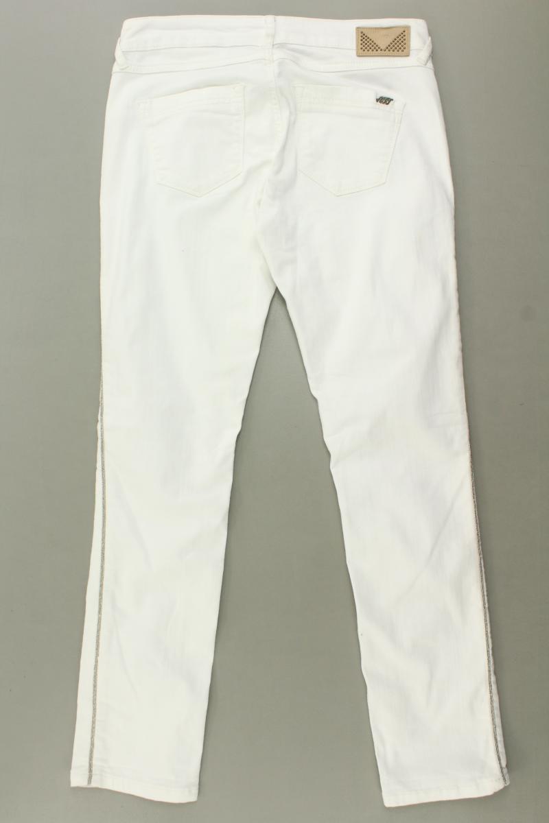 Skinny Jeans Gr. S weiß aus Baumwolle