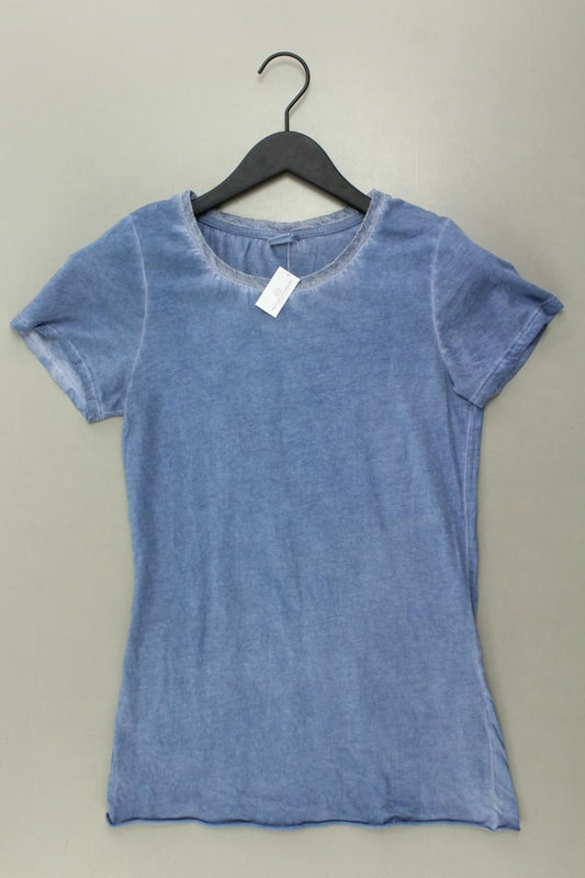 Saint Tropez T-Shirt Gr. XS Kurzarm blau