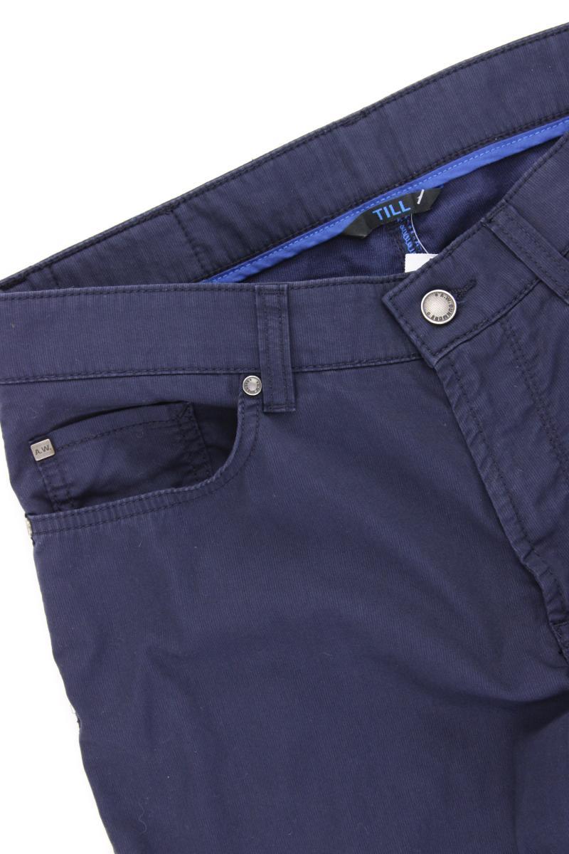 A.W. Dunmore Five-Pocket-Hose für Herren Gr. W33/L32 blau aus Baumwolle