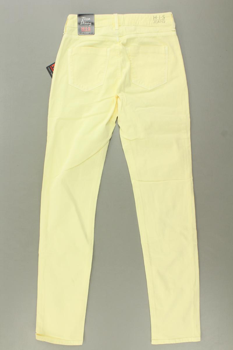 H.I.S. Skinny Jeans Gr. 34 neu mit Etikett Neupreis: 64,95€! gelb aus Baumwolle