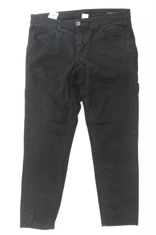 United Colors of Benetton 7/8 Jeans Gr. W28 schwarz aus Baumwolle
