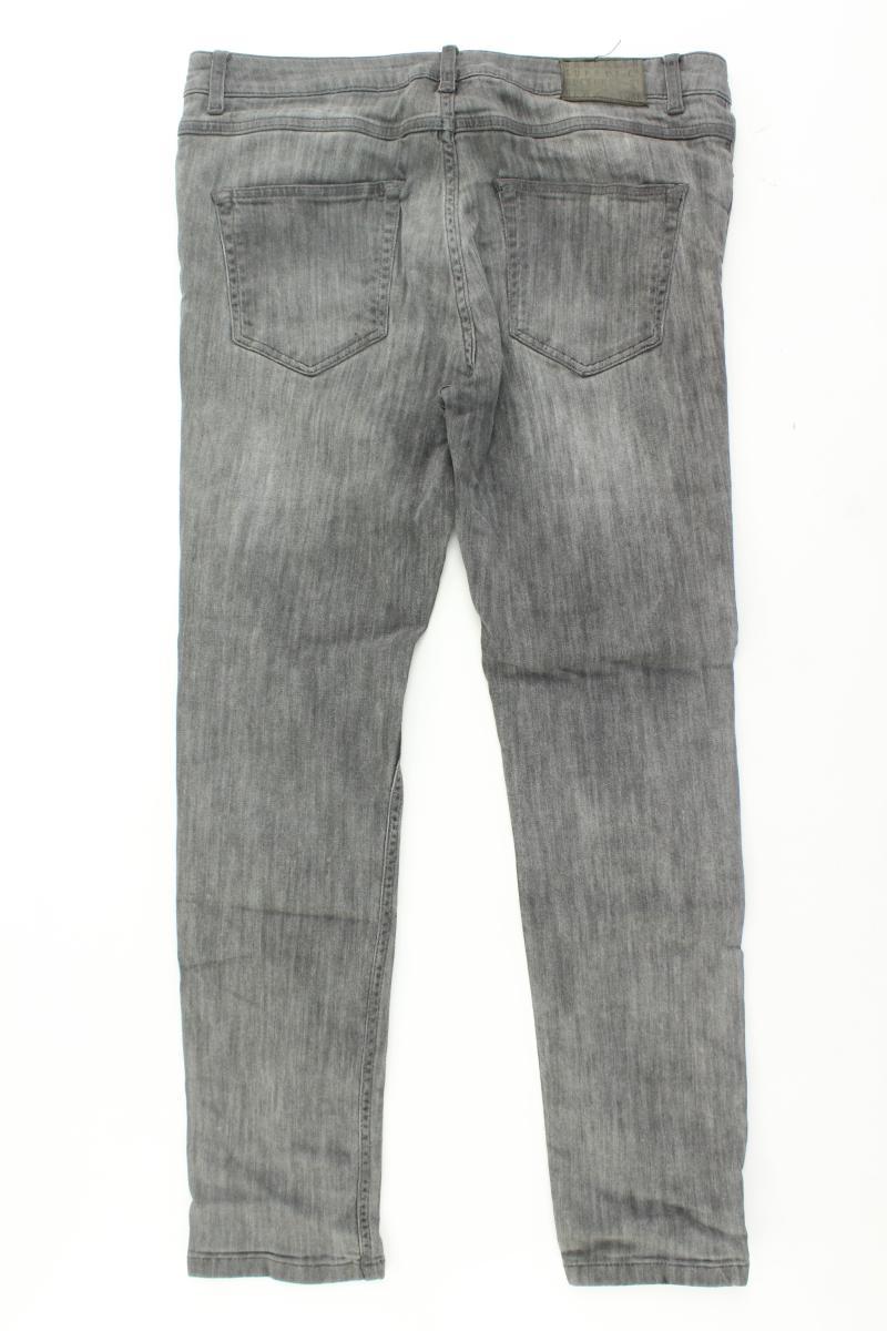 Skinny Jeans Gr. M grau aus Baumwolle