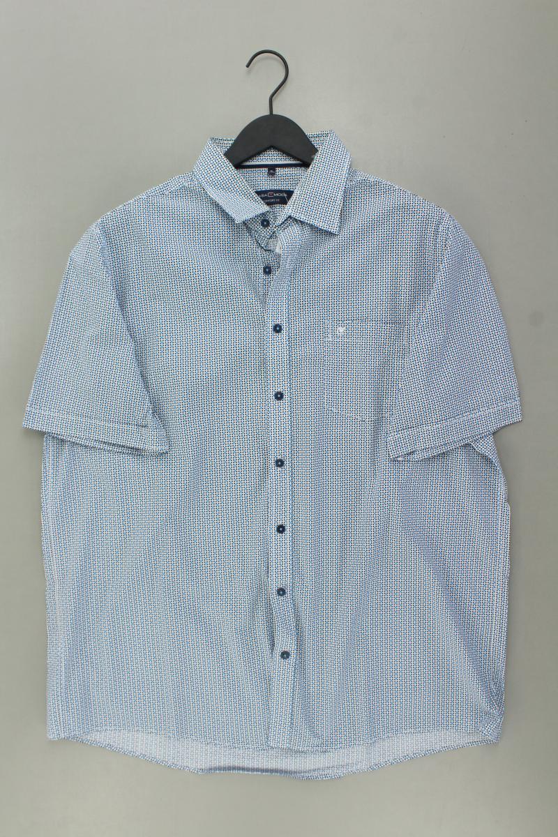 Casa Moda Kurzarmhemd für Herren Gr. XL blau aus Baumwolle