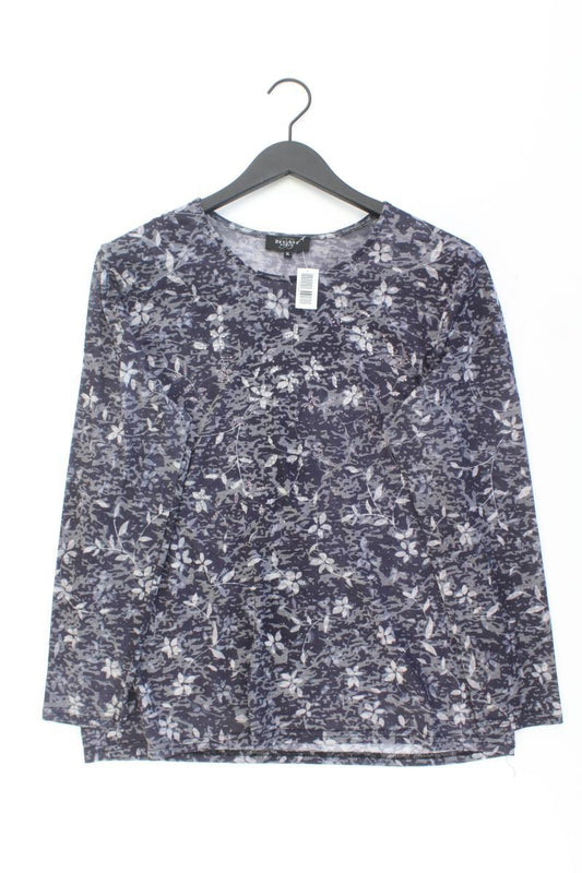 Bexleys Longsleeve-Shirt Gr. XL mit Blumenmuster Langarm lila aus Polyester
