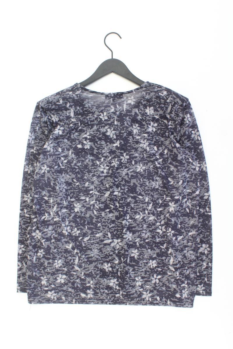 Bexleys Longsleeve-Shirt Gr. XL mit Blumenmuster Langarm lila aus Polyester
