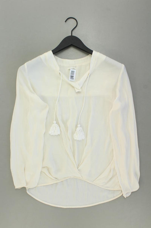 Esprit Langarmbluse Gr. 34 creme aus Polyester