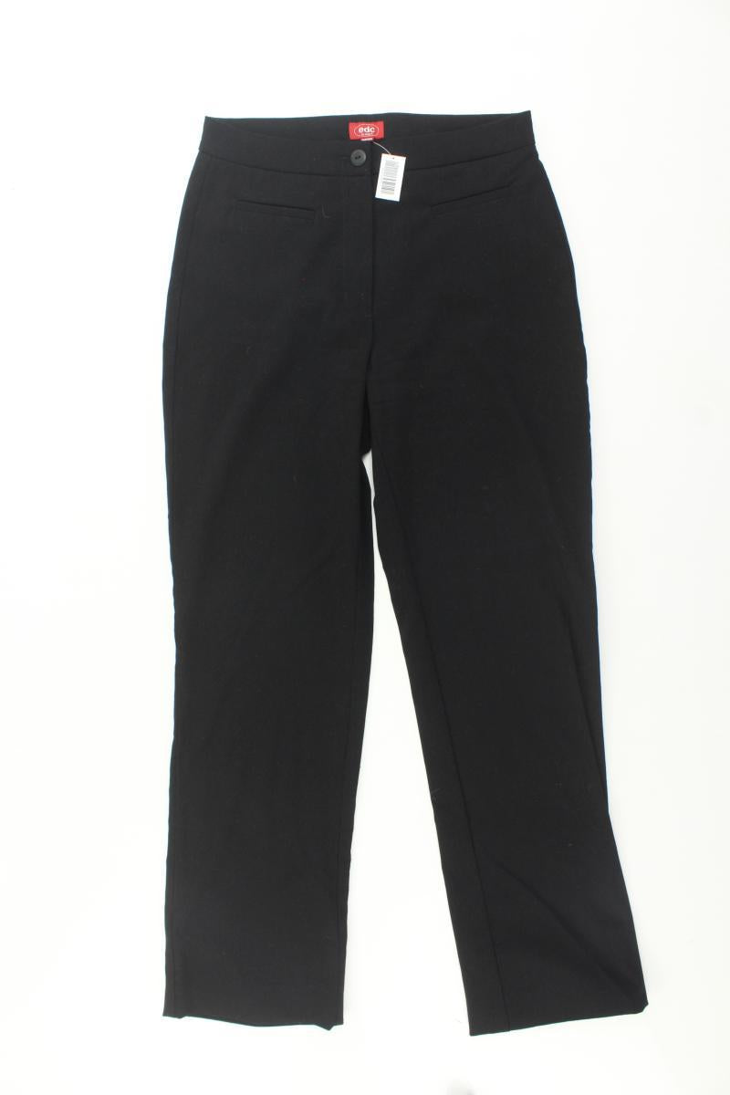 edc by Esprit Stoffhose Gr. 38/L34 Vintage schwarz