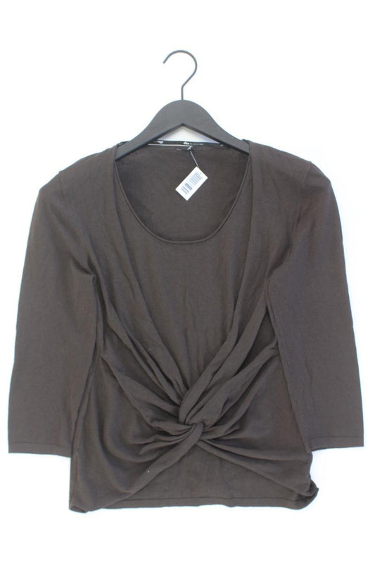 s.Oliver Selection Shirt Gr. M 3/4 Ärmel braun aus Viskose