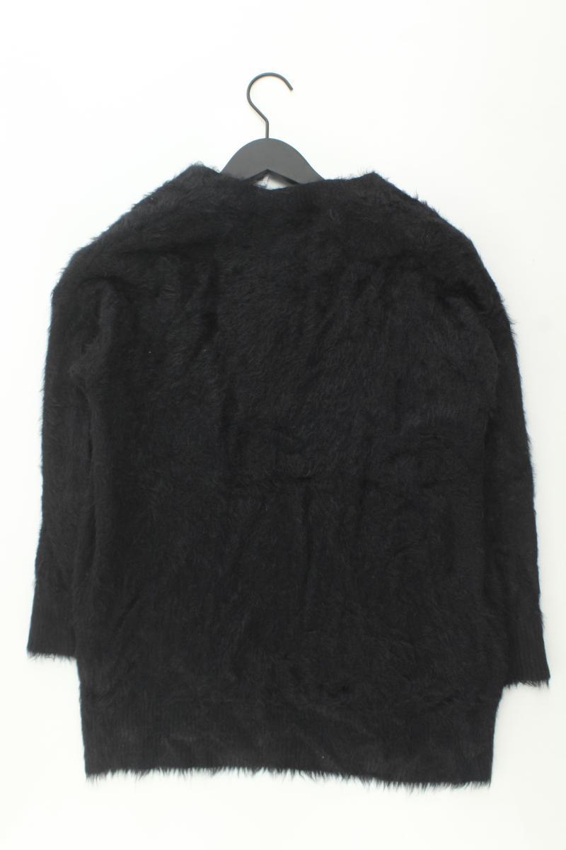 H&M Fransencardigan Gr. XS Langarm schwarz aus Polyamid