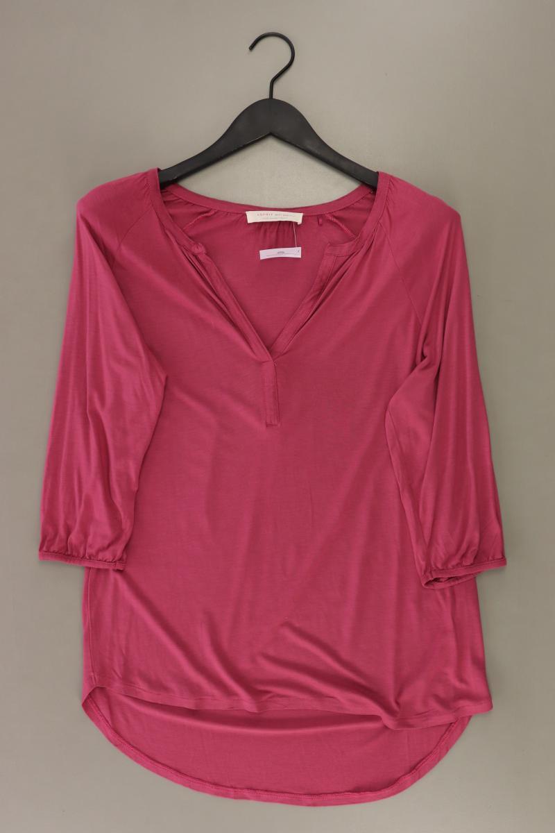 Esprit Bluse Gr. S 3/4 Ärmel pink