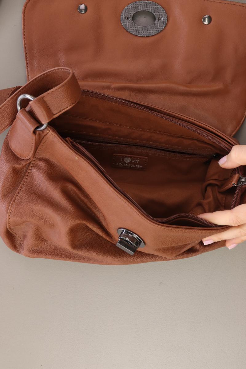 Handtasche braun aus Polyurethan