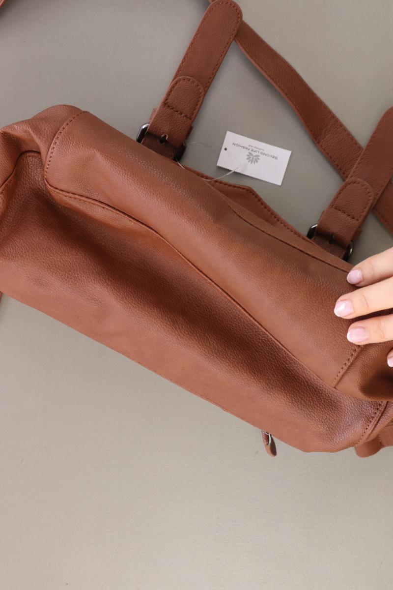 Handtasche braun aus Polyurethan