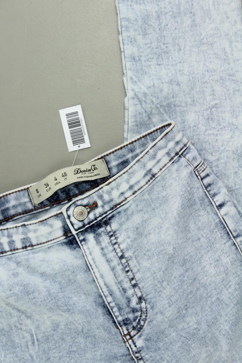 DenimCo. Jeans Gr. 36 blau aus Baumwolle