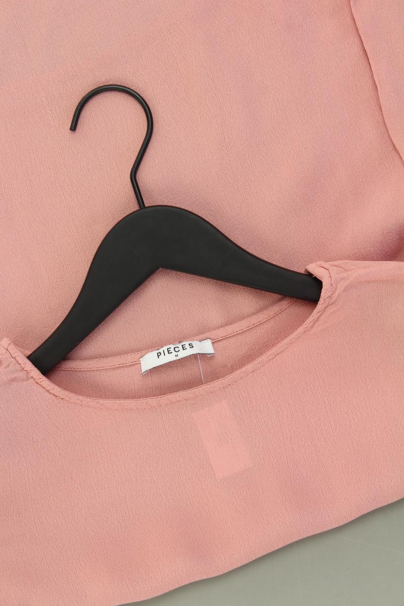 Pieces Langarmbluse Gr. M rosa