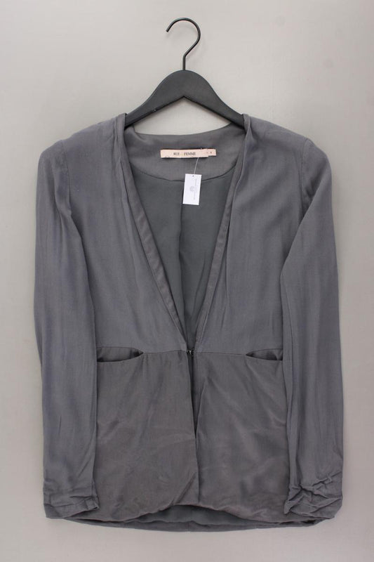 Rue de Femme Blazer Gr. S Langarm grau aus Polyester