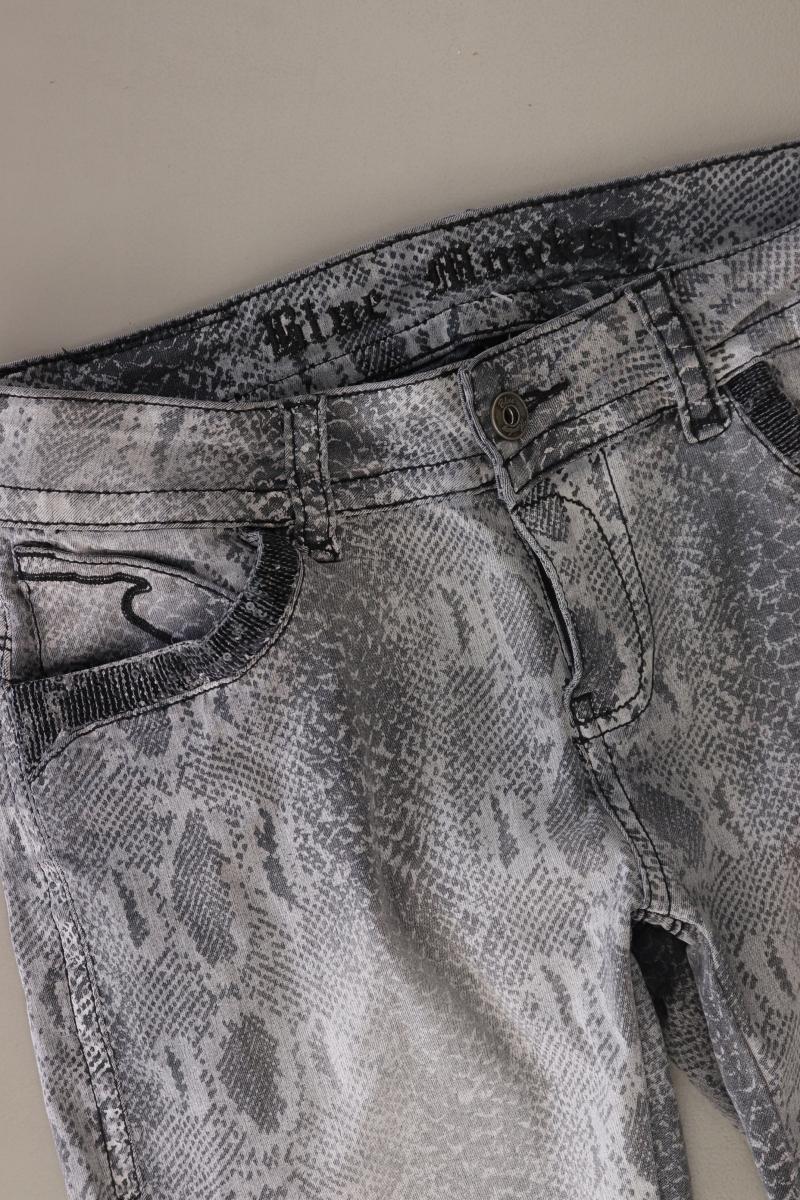 Blue Monkey Straight Jeans Gr. w28/L32 grau aus Baumwolle