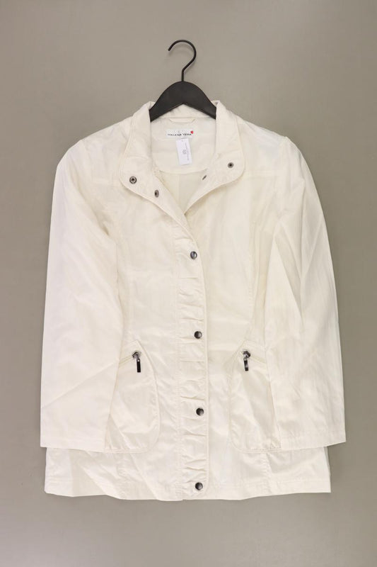 Helena Vera Mantel Gr. 36 creme aus Polyester