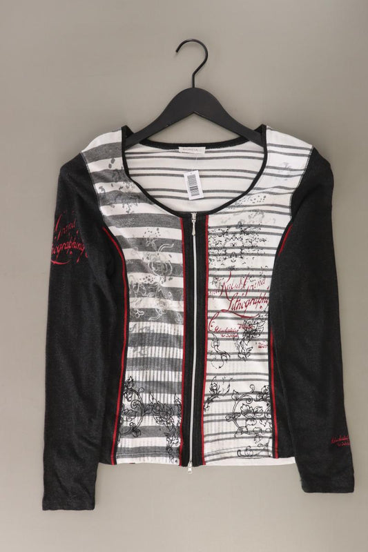 Bonita Classic Cardigan Gr. M Langarm mehrfarbig aus Viskose