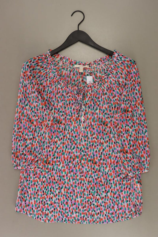 Esprit Bluse Gr. 38 3/4 Ärmel mehrfarbig aus Polyester