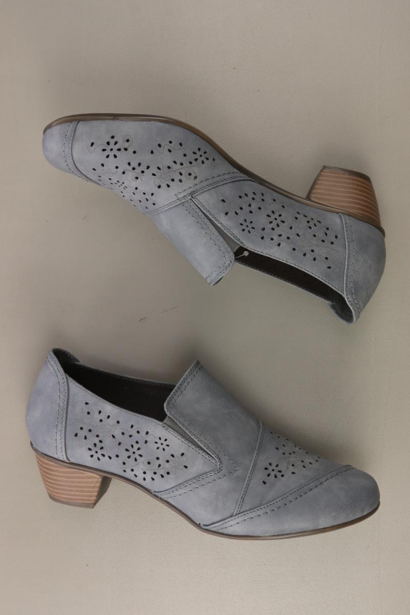 Annie G. Hochfrontpumps Gr. 42 neuwertig blau