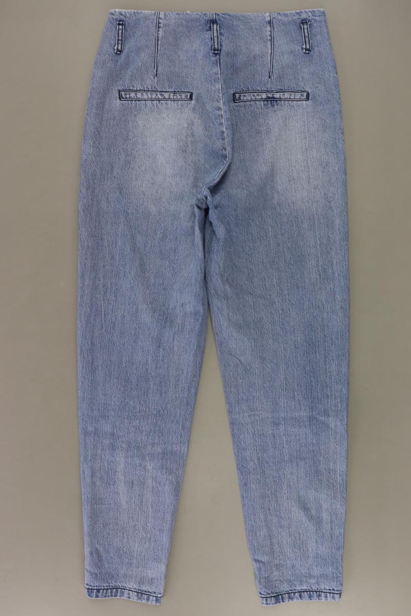 Straight Jeans Gr. 36 blau aus Baumwolle