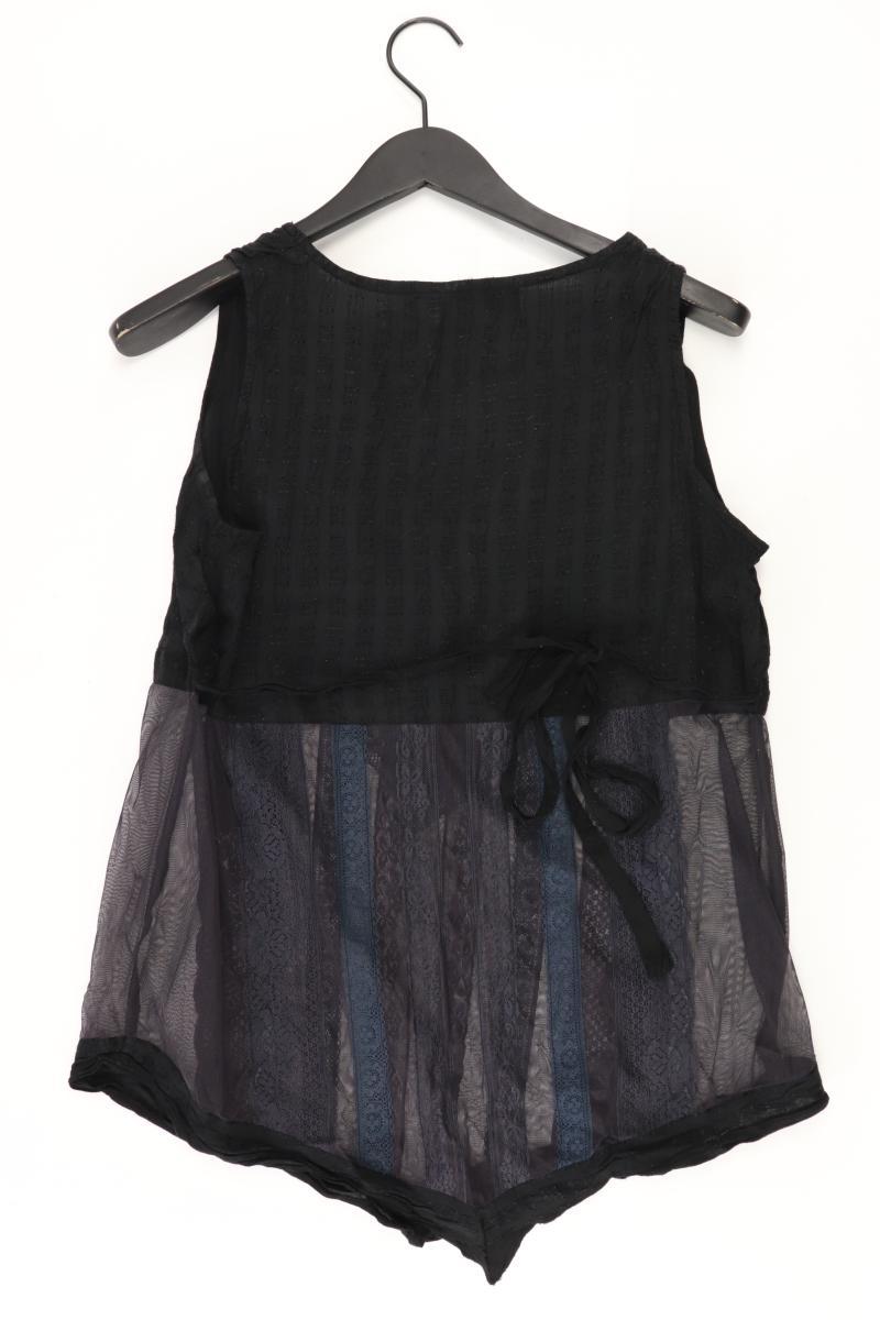 Zizzi Bluse Gr. S Träger schwarz aus Viskose