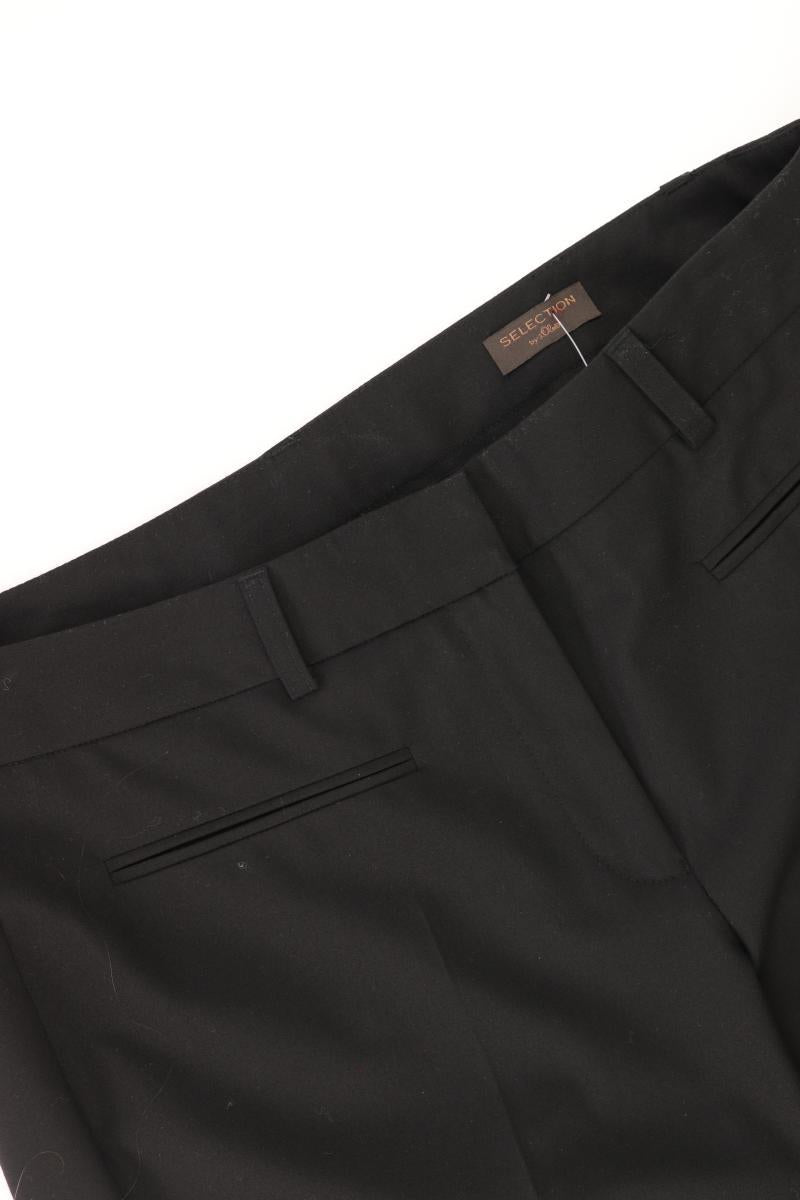 Selection by s.Oliver Anzughose Gr. 38 schwarz aus Polyester