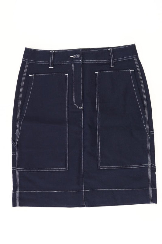 Lands' End Jeansrock Gr. 36 neuwertig blau aus Nylon
