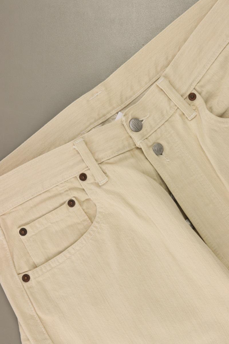 Replay Straight Jeans für Herren Gr. W34 creme aus Baumwolle