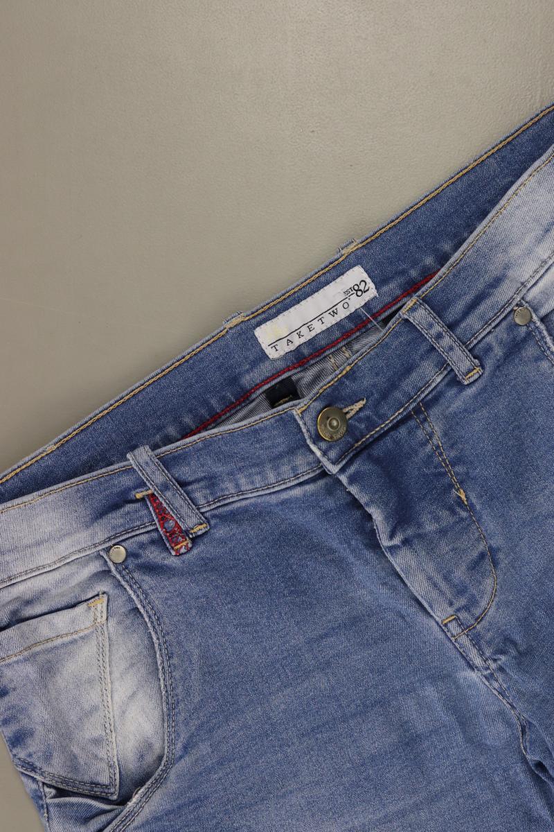 Take Two Jeansshorts für Herren Gr. W32 blau aus Baumwolle