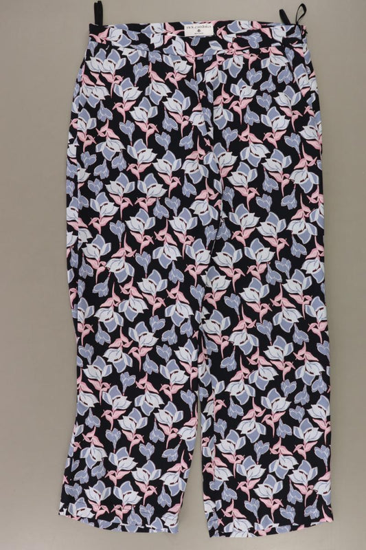 rick cardona Stoffhose Gr. Kurzgröße 21 mit Blumenmuster neuwertig blau
