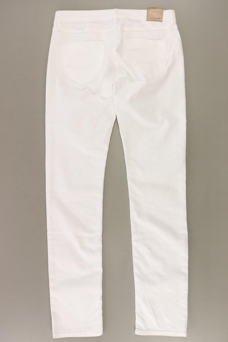 Cross Jeans Skinny Jeans Gr. W27/L32 weiß aus Baumwolle
