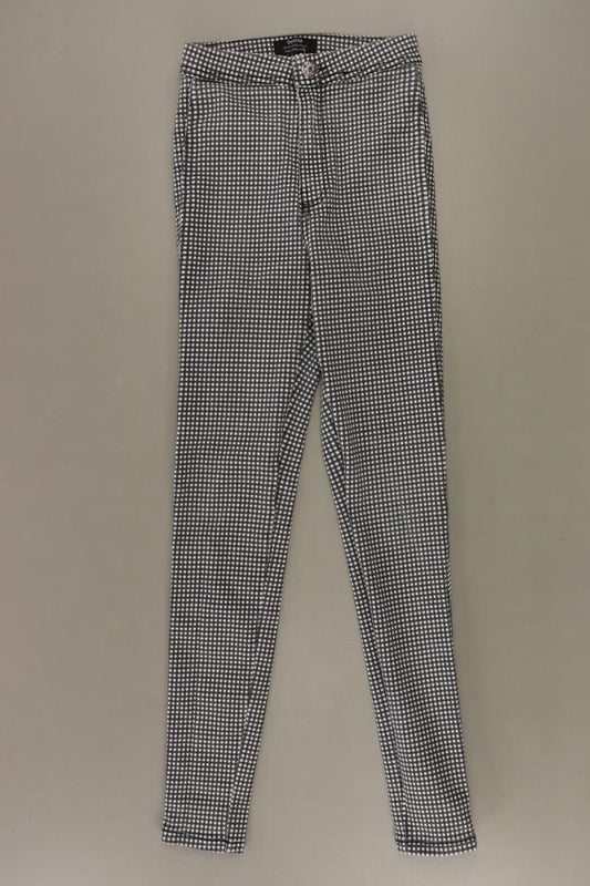 Bershka Jeggings Gr. 34 hahnentritt grau