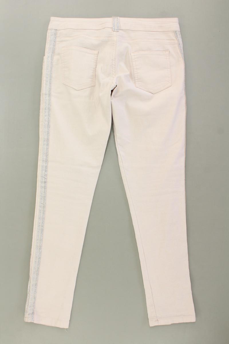 Straight Jeans Gr. M rosa aus Baumwolle