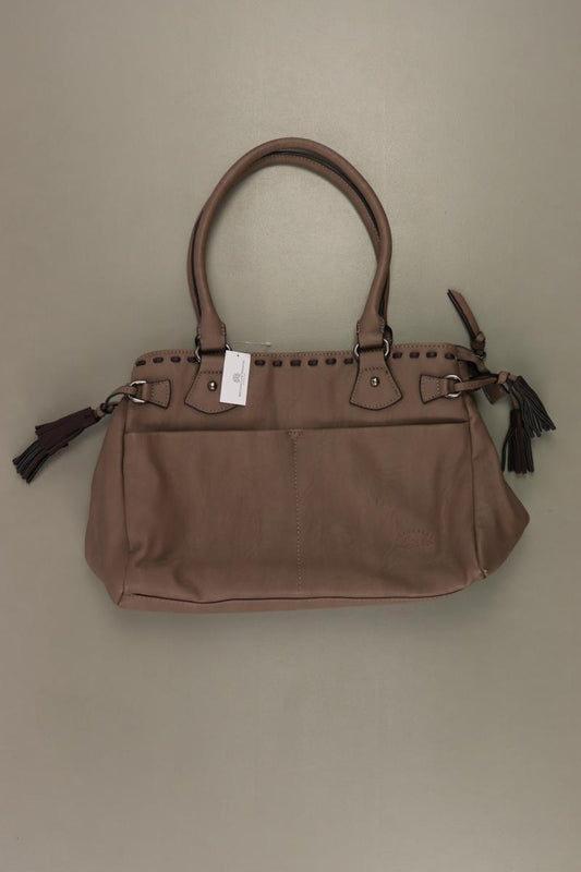 Henkeltasche braun aus Polyurethan