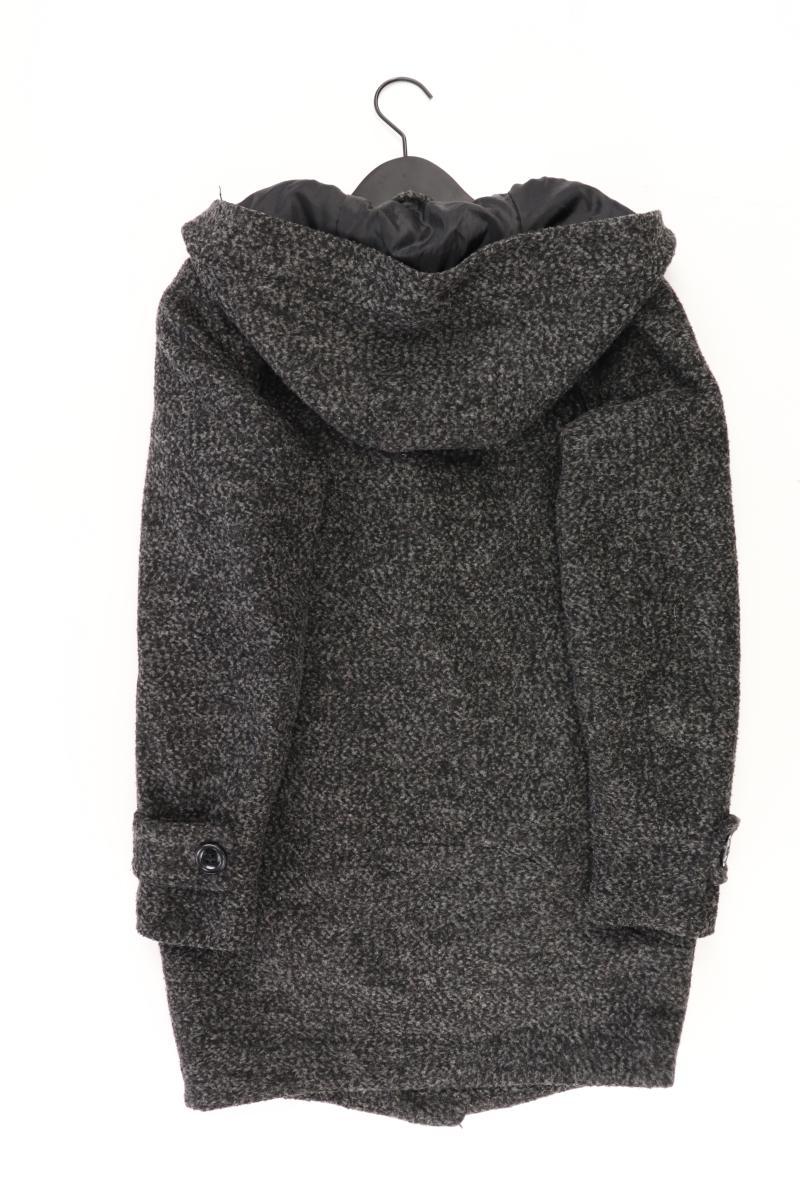 Nümph Kapuzenmantel Gr. 38 grau aus Polyester